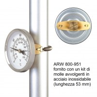 Termometri analogici per radiatori e tubi ARW-800