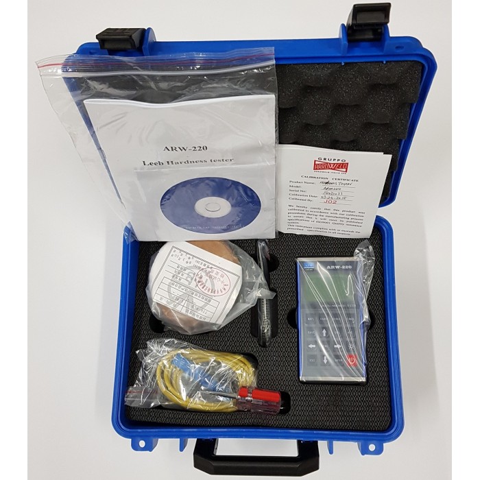 Durometro Digitale Portatile Per Metalli | Misura Durezza Acciaio, Rame, Alluminio | Display LCD Con Spina EU - Foto 10